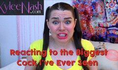 Reacting to the Biggest Cock I've Ever Seen