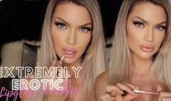 Extremely Erotic Lipgloss Worship