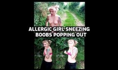 Allergy Slut sneezes a lot