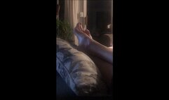 barefoot TV at night