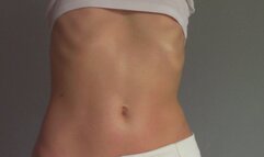 Belly & Belly Button Flexing (mkv)