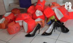 High Heels making holes