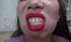 Hard bitting your cock