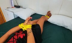 Farting Brazilian ebony milf, by Veronica and Slave Nathally, (cam by Manu) FULL HD