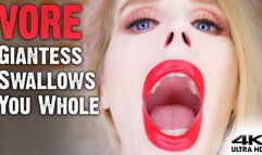 Gaintess Vore Devours Tiny Man Whole