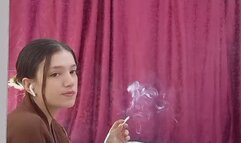 Smoking Marly - Side Profile After Shower