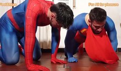 FInal 1-Superman and Spiderman vs Pied piper