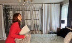 Step-Mommy teaches her good boy how to last