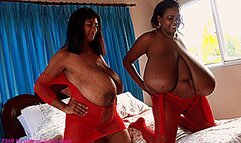 Maja meets Miosotis & Kristina Part 12 - Miosotis & Kristina in Red Lingeries - Alternate Version (Clip No 2340 - wmv version)