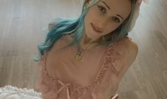 Pink Lamb Pillow Hump