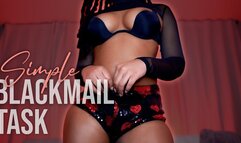 Simple Blackmail Task