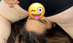 Face sitting and barefoot wrestling