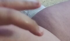Masturbating with a lollipop in my bellybutton