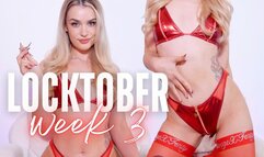 LOCKTOBER WEEK 3 - A Taste of Pleasure - Testing Your Endurance Chastity Edging Challenge