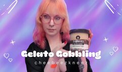 Gelato Gobbling Mukbang With BURPS