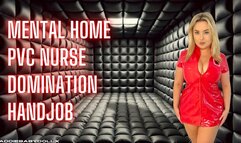 Mental Home PVC Nurse Domination Handjob