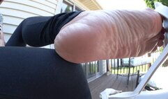 Her Feet In White Heels, 4th