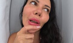 Jerk off on my lips like a fish and a duck 3 d