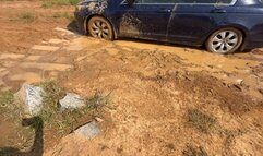 Horribly STUCK In Yucky MUD In My Flip Flops!