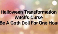 Halloween Transformation : The Witch's Curse - Become A Goth Doll For An Hour