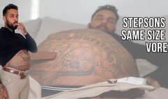 Stepsons same size vore - Lalo Cortez