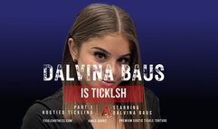 Dalvina Baus Is Ticklish - Part 1 - Hogtied Tickling - Full