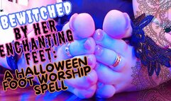 CurvySoleGoddess: Bewithced by Her Enchanting Feet: A Halloween Foot Worship Spell