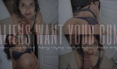 MY ALIEN EGGS WANT YOUR CUM