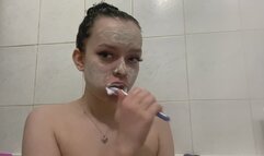 Toothbrushing fetish