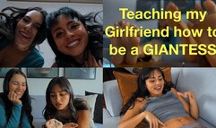 Teaching my Girlfriend how to be a Giantess - Giantess Enola and Andrea 4k