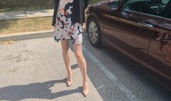 Fifi trying to drive her coworkers back to the office after lunch and she has to crank and crank her car again get it to start *new* replay