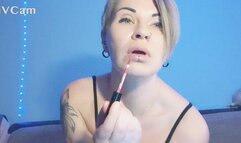 red stockings, feet and flogger