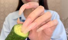 #46 - Measuring nails and scratching cucumber