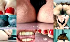 Giantess Witch seduces and punishes a tiny guy