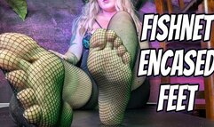 Fishnet Encased Feet