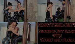 Pegging Spit Roast 4K HDR with Mistress Youko Miss Flora Maz Morbid #pegging