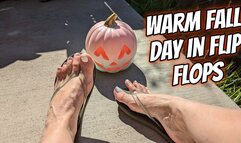 Warm Fall Day In Flip Flops