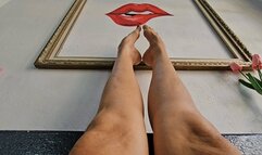 Milah Arches The Goddess of the Highly arched feet Barefoot