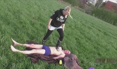 Balloon Trampling Outdoor