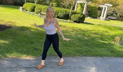 Bettie Frozen in the Park 4K