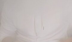 Huge cock self suck and swallow!