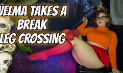 Velma Takes A Break Leg Crossing