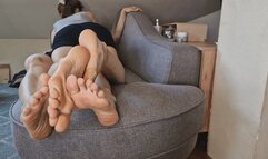 Intertwined Foot Fight