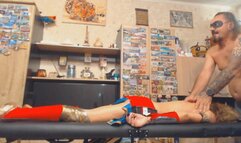 zorro massage my back, ass and legs