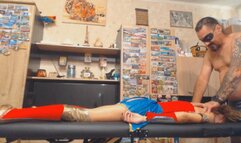 zorro massage my neck, sholders and back