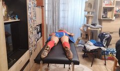 zorro brush my hair and massage my head, diff angles view