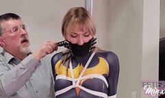 Cara Day - Batgirl Bound and Petrified (MP4 Format)
