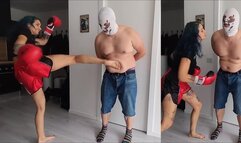 LILLI BAYLE - My antistress slave 2 - Boxing and kicking