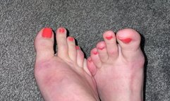 You want to fuck my perfect tootsies