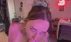Horny blowjob